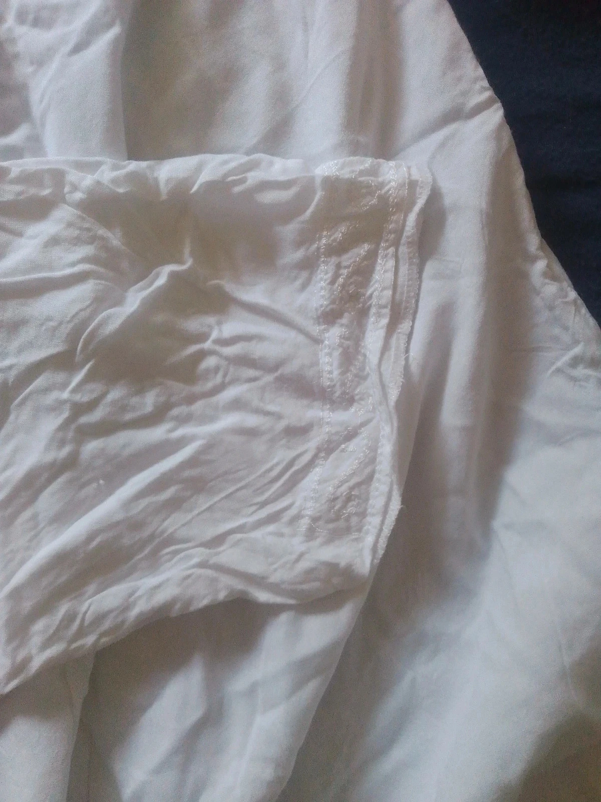 White cotton tunic 40/42 – photo 6